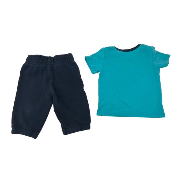 Baby Boy's Outfits - 1 Romper, 2 Sweatpants, Bodysuit, & Shirt - Size 6-9 Months - Picture 7 of 10